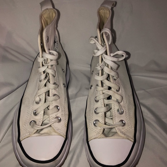Converse all star hike high platform sneakers 8.5 - Picture 2 of 6